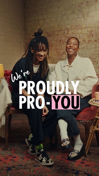 NYX Proudly Pro Campaign featuring Querribean Domino Project