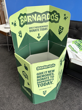 Barnardo's Charity Donations Collection Bin
