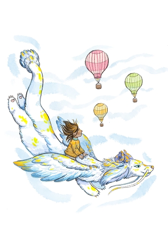 Moss Dragon and Cloud Dragon