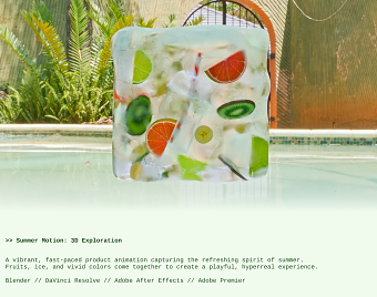 Summer Motion — A 3D Exploration