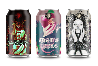 Can Label Design (Father's Sin)