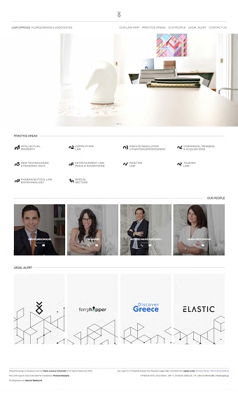 Website Design NGLAW.gr