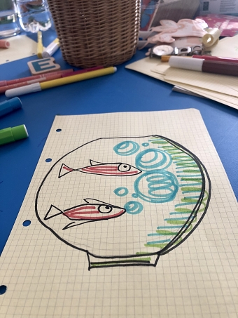 Sketch iIlustration for children book