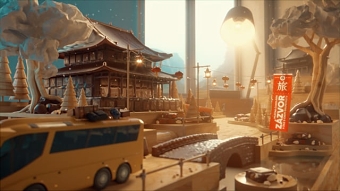 CGI/VFX World of chocolates - making of