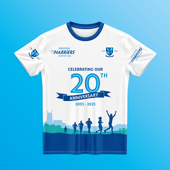 Sedgefield Harriers 20th Anniversary T Shirt