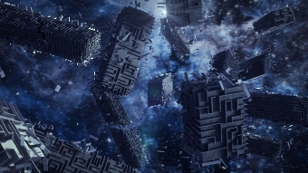 Film production company's 3d intro
