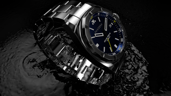 3D animated watch commercial