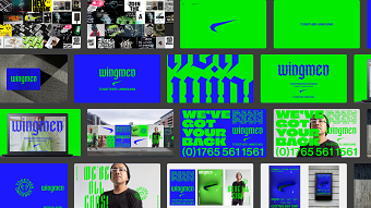 Branding piece for Wingmen