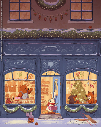 AURELIE LISE-ANNE / WINTER CHARACTERS