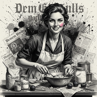 Woman cooking