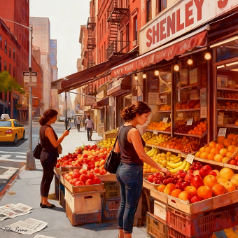 Woman at the market