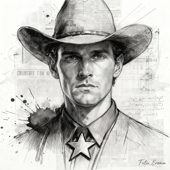 American Western Sheriff