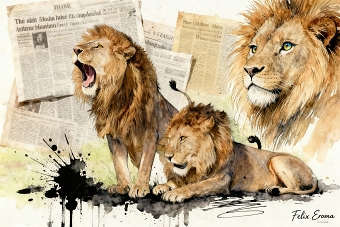 Lion illustration