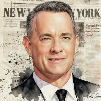 Tom Hanks illustration