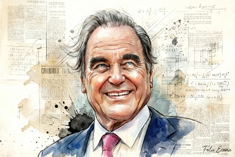 Oliver Stone portrait