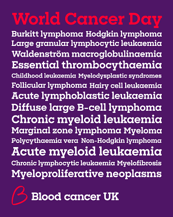 World Blood Cancer Day - social media campaign