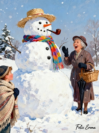 Snowman illustration