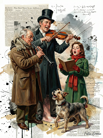 Musicians at Christmas