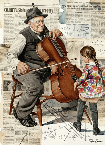 Little girl dancing