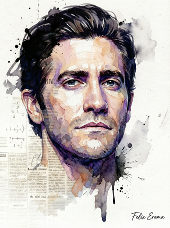 Jake Gyllenhaal portrait