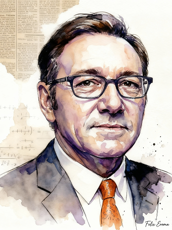 Kevin Spacey portrait