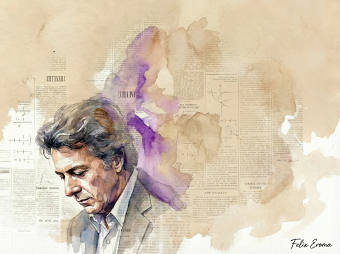 Dustin Hoffman portrait