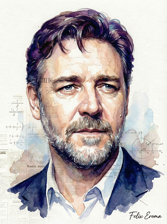 Russell Crowe portrait