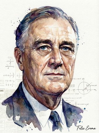 Franklin D. Roosevelt Portrait