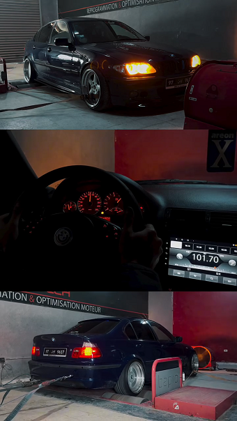 Showing the beauty of BMW
