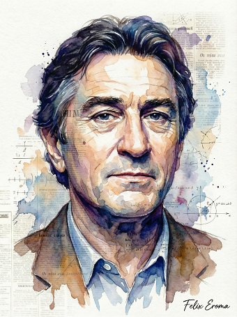 Robert De Niro portrait