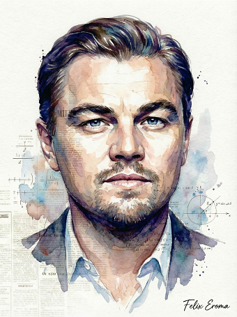 Leonardo DiCaprio portrait