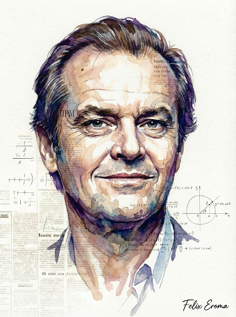 Jack Nicholson Portrait