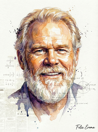 Nick Nolte Portrait illustration