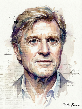 Robert Redford Portrait