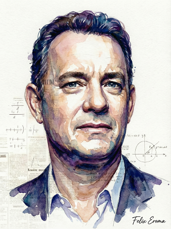 Tom Hanks Portrait