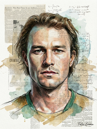 Heath Ledger Portrait
