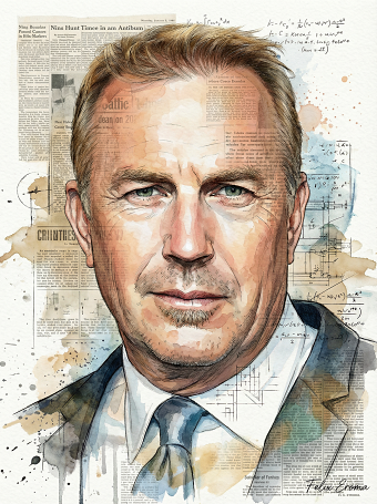Kevin Costner Portrait