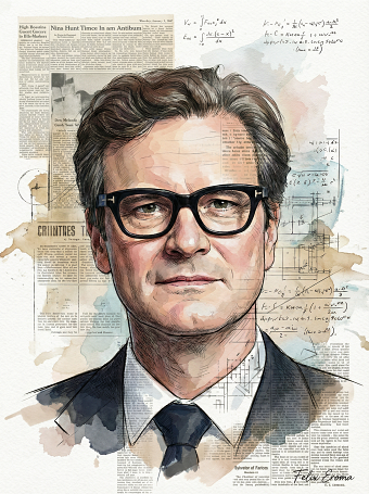 Colin Firth Portrait