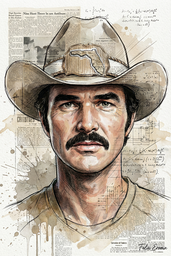 Burt Reynolds Portrait
