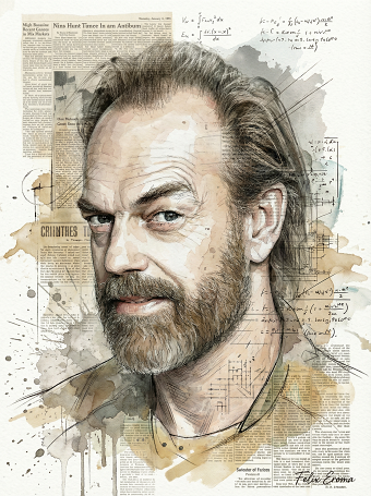 Hugo Weaving Portrait