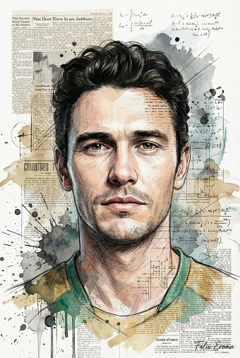 James Franco Portrait