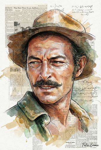 Lee Van Cleef Portrait