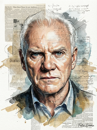 Malcolm McDowell Portrait