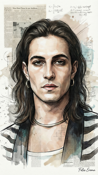 Damiano David of Måneskin
