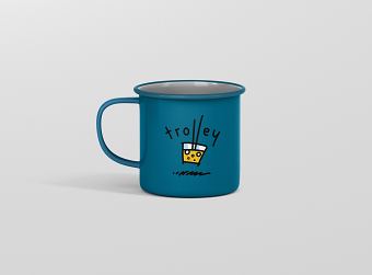 logo for a cafe bar