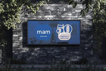 mam 50th Anniversary Logo