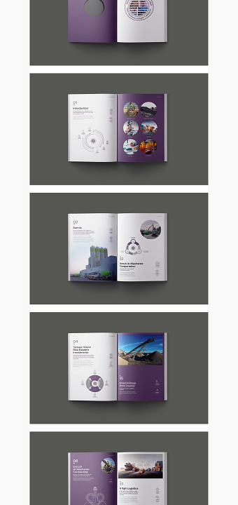 Company Brochure Graphic Project