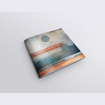 Brochure and Posters for a luxury spa