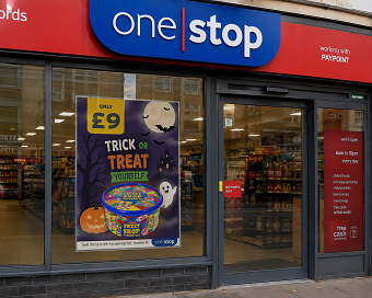 One stop - sweet tub ad for halloween