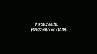Personal Presentation